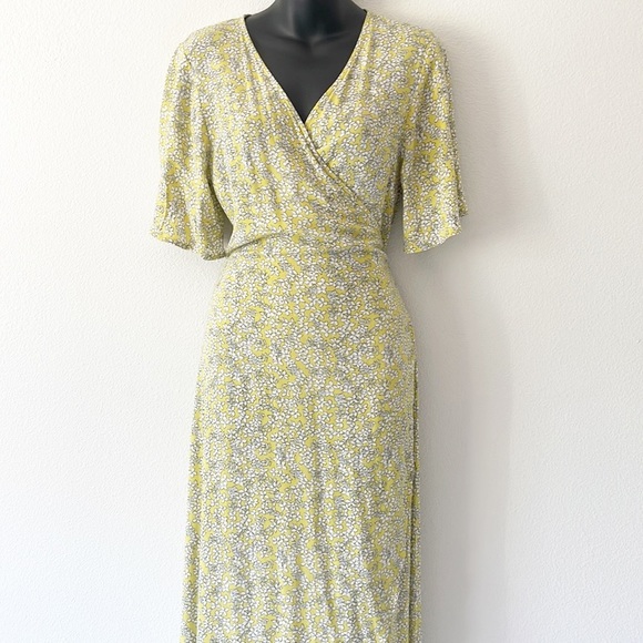 Who What Wear Wrap Floral Maxi Dress - Picture 4 of 14